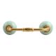 Mint Green Crackle Ceramic Bridge Handle